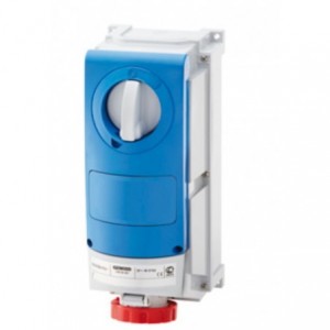 32A 3P+E 400V Intl S-OUTLET+BACK IP66