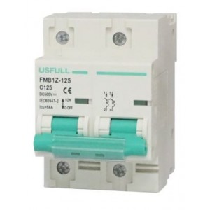 125A 2P 500VDC 6KA Pv Mcb