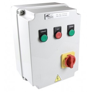 0.75kW 400V DOL REV STARTER +ISOL POLY IP56 240V COIL