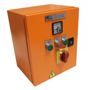 2.2kW 400V DOL REV STARTER +ISOL+AMM STEEL IP65 240V COIL