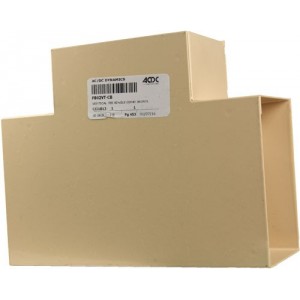 Vertical Tee Single Comp. Skirting Carrier Beige