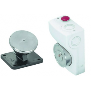 Magnetic Door Release 24VDC 50KGF/245N Floor Mounted Plastic
