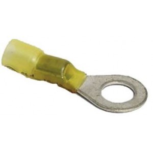 Solder CONNECTOR-10MM Ring Yellow 3 - 5.3MM PACK Of 10