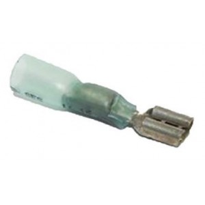 Solder Connector Female 6.3MM Spade Blue PACK Of 10