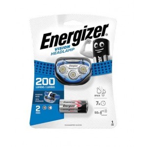 Energizer Vision Headlight 200 Lumens (3XAAA Incl.)