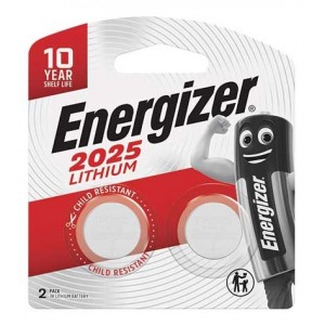 Energizer Lithium Coin 2025 Blister PACK /2