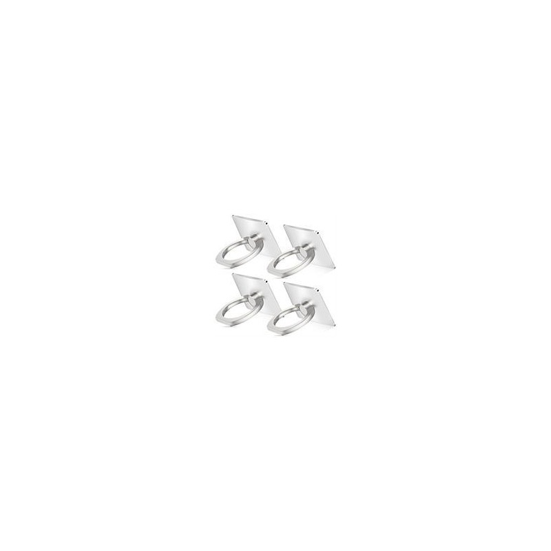 Geeko PH200-S Universal Ring Smartphone Grip - Silver