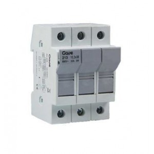 Fuse Base 3 Pole 10 X 38