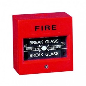 Red Break Glass Station