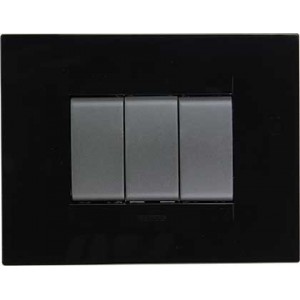 3 Lever 1P 16A Kit Chorus Geo Toner Black