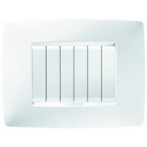 6 Lever 1P 16A Kit Chorus One White