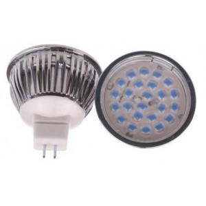 230VAC Blue 12 LED MR16 Spot Light
