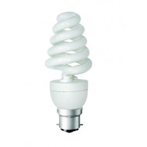 15W 230V Spiral Cf Lamp Warm White B22