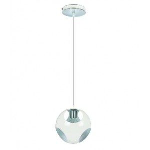 60W E27 WHITE METAL PENDANT LIGHT FITTING 250mm DIA