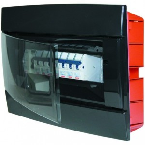12-WAY BLACK DB KIT 63A E/L+2x10A-3x20A-1x32A+40A