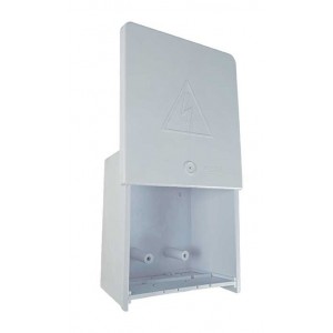 PVC Outdoor Utility Box - Double Socket 4X4