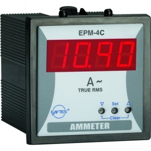 SINGLE PHASE AMMETER 5-1000/5A WITH 1NO OUTPUT 96x96