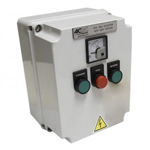 15kW 400V DOL REV STARTER +AMM POLY IP56 240V COIL