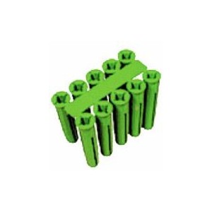 11MM Plastic Expansion PLUGS/100 PACK