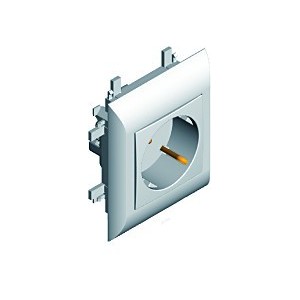 Single Shuko Socket 16A 250V For Trunking