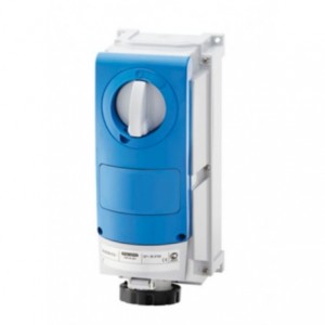 16A 3P+E 500V Intl S-OUTLET+BACK 7H IP66