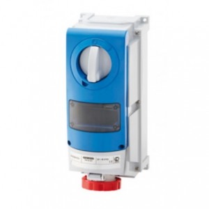16A 400V 4P+E Sw Socket Outlet IP66