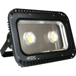 85-265VAC 180W Cool White LED Alum. Flood Light IP65 5Y