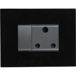 16A Sw Socket Outlet Chorus One Black