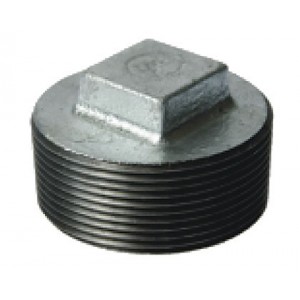 15mm GALV PLUG - HOLLOW