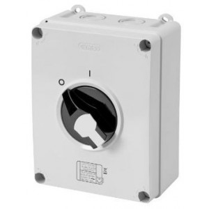 3P 80A Blk Hand Incl.isolator IP69