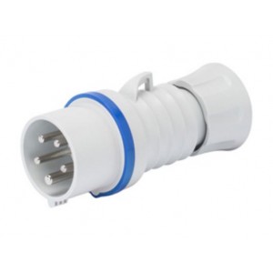 32A 3P+N+E 250V Plug IP44 9H