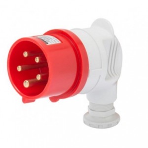 32A 2P+E 400V 90°STD.PLUG IP44 9H