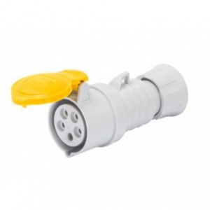 32A 2P+E 110V Connector IP44 4H