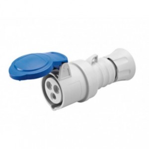 32A 2P+E 230V Connector IP44 6H