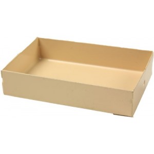 End Cap Single Comp. Skirting Carrier Beige