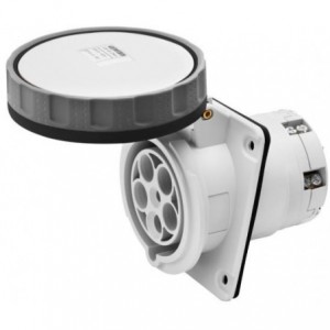 63A 3P+E 500V 10°FLUSH.S.O.HP IP67 7H + PC