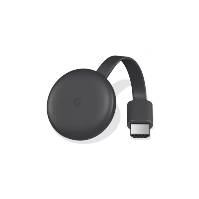 Udvalg officiel Ideel Google Chromecast HDMI Wireless Video Streaming Media Player (3rd Gen)  Black - GeeWiz