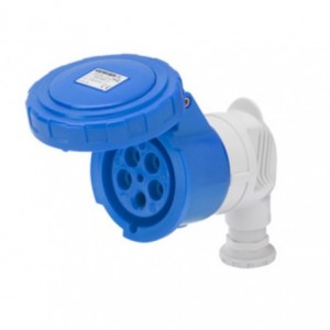 32A 2P+E 230V 90D Connector IP67 6H