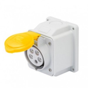 32A 2P+E 110V SURF.SOC-OUTLET IP44 4H