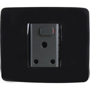 Complete 4X4 Single Switched Socket Outlet 2P+E 16A Black