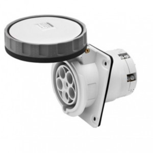 63A 3P+N+E 500V 10°FLUSH.S.O.HP IP67 7H