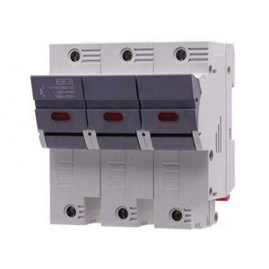 22X58 Fuse Base 3 Pole 125A 400/690VAC With Indication