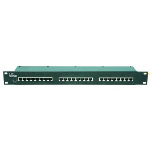 24 Port Ethernet Patch Panel For 19" Cabinet