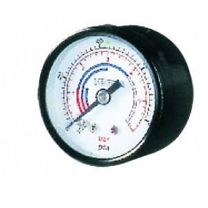 6 Bar Pressure Gauge - Rear Fitting