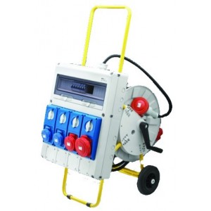 Q-DIN Mobile Dist Board 3-PH C/W 23.5M Reel IP55