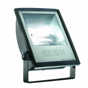 Asym Floodlight 70W Md IP65 C/W Lamp