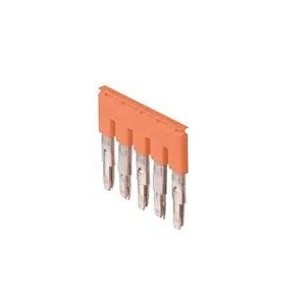 12MM Spacing PLUG-IN Jumper Bar Orange 5-WAY