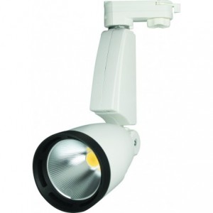 230VAC Cool White 4-WIRE LED Track Light 9W