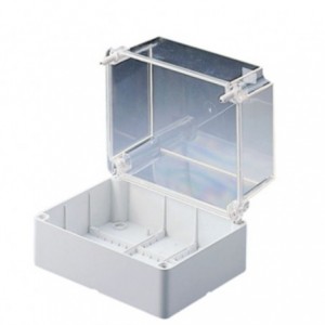 ENCLOSURE CLEAR LID 460x380x180 IP56