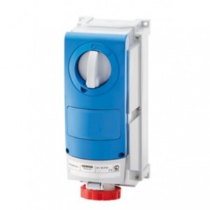 16A 3P+E 400V Intl S-OUTLET+BACK 6H IP6